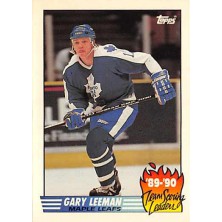 Leeman Gary - 1990-91 Topps Team Scoring Leaders No.13