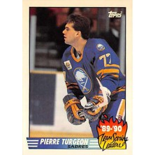 Turgeon Pierre - 1990-91 Topps Team Scoring Leaders No.20
