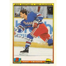 Gartner Mike - 1990-91 Bowman Hat Tricks No.17