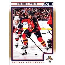 Weiss Stephen - 2012-13 Score Gold Rush No.206