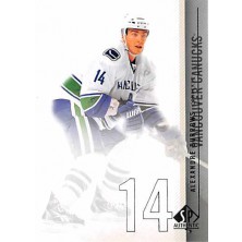 Burrows Alexandre - 2010-11 SP Authentic No.72