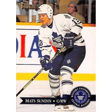 Sundin Mats - 1995-96 Donruss No.176