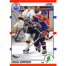 Simpson Craig - 1990-91 Score American No.58
