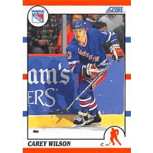 Wilson Carey - 1990-91 Score American No.254