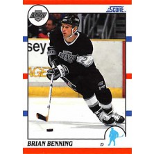 Benning Brian - 1990-91 Score American No.306