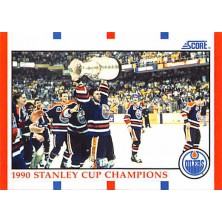 Edmonton Oilers - 1990-91 Score American No.331