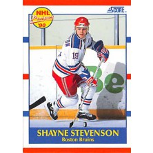 Stevenson Shayne - 1990-91 Score American No.405