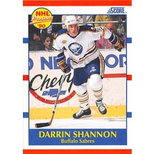 Shannon Darrin - 1990-91 Score American No.410