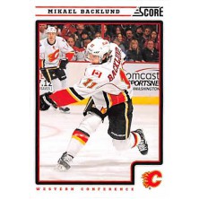 Backlund Mikael - 2012-13 Score No.98