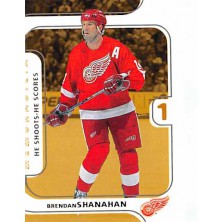 Shanahan Brendan - 2002-03 BAP Memorabilia He Shoots He Scores Points No.7