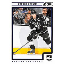 Brown Dustin - 2012-13 Score No.222