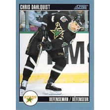 Dahlquist Chris - 1992-93 Score Canadian No.294