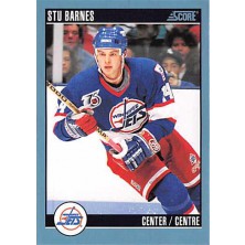 Barnes Stu - 1992-93 Score Canadian No.319