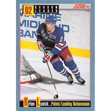 Leetch Brian - 1992-93 Score Canadian No.416