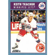 Tkachuk Keith - 1992-93 Score Canadian No.450