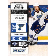 Backes David - 2010-11 Playoff Contenders No.17