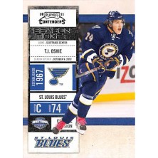 Oshie T.J. - 2010-11 Playoff Contenders No.57