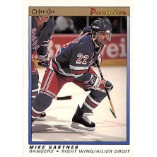 Gartner Mike - 1990-91 OPC Premier No.36
