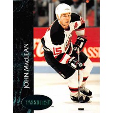 MacLean John - 1992-93 Parkhurst Emerald Ice No.90