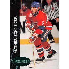 Schneider Mathieu - 1992-93 Parkhurst Emerald Ice No.319