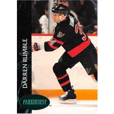 Rumble Darren - 1992-93 Parkhurst Emerald Ice No.356