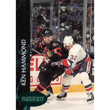 Hammond Ken - 1992-93 Parkhurst Emerald Ice No.358