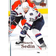 Sedin Henrik - 2007-08 Upper Deck No.37