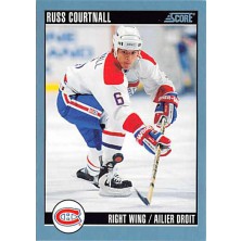 Courtnall Russ - 1992-93 Score Canadian No.4