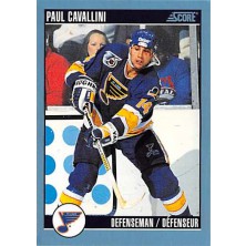 Cavallini Paul - 1992-93 Score Canadian No.22