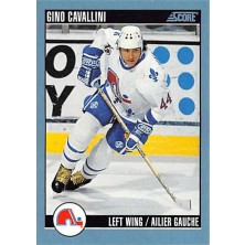 Cavallini Gino - 1992-93 Score Canadian No.42