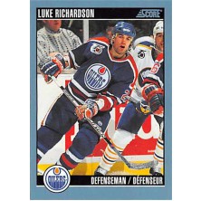 Richardson Luke - 1992-93 Score Canadian No.62