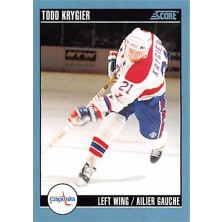 Krygier Todd - 1992-93 Score Canadian No.98