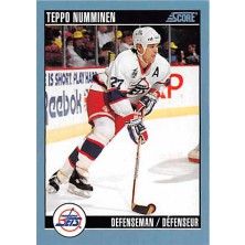 Numminen Teppo - 1992-93 Score Canadian No.102