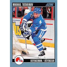 Tatarinov Mikhail - 1992-93 Score Canadian No.107