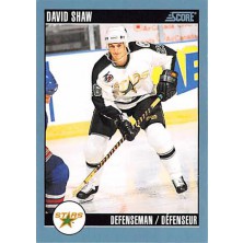 Shaw David - 1992-93 Score Canadian No.183
