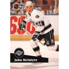 McIntyre John - 1991-92 Pro Set French No.401