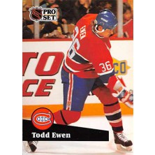 Ewen Todd - 1991-92 Pro Set French No.419