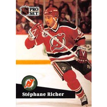 Richer Stephane - 1991-92 Pro Set French No.420