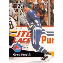 Smyth Greg - 1991-92 Pro Set French No.465