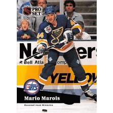 Marois Mario - 1991-92 Pro Set French No.477