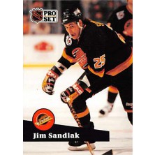 Sandlak Jim - 1991-92 Pro Set French No.497