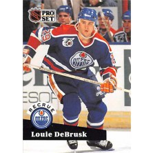 DeBrusk Louie - 1991-92 Pro Set French No.535