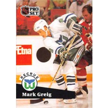 Greig Mark - 1991-92 Pro Set French No.537