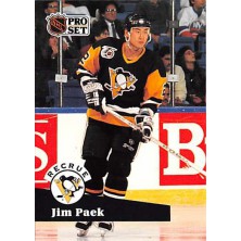 Paek Jim - 1991-92 Pro Set French No.554