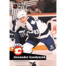 Godynyuk Alexander - 1991-92 Pro Set French No.563