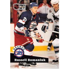 Romaniuk Russell - 1991-92 Pro Set French No.565