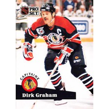 Graham Dirk - 1991-92 Pro Set French No.570