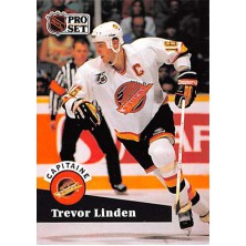 Linden Trevor - 1991-92 Pro Set French No.586