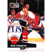 Langway Rod - 1991-92 Pro Set French No.587