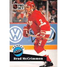 McCrimmon Brad - 1991-92 Pro Set French No.609